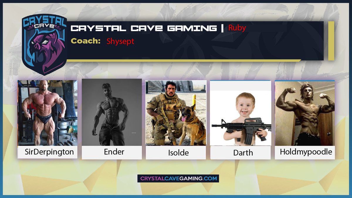 Tonight CCG Ruby takes on Team Hold That in Proofclique Gold League at 8pm EST! Come out and support the team as they continue their win streak at twitch.tv/proofclique