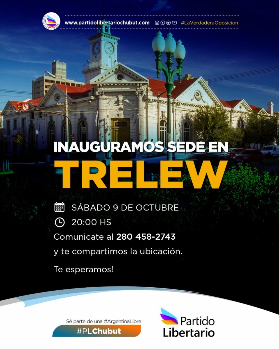 Partido Libertario | Chubut tweet media