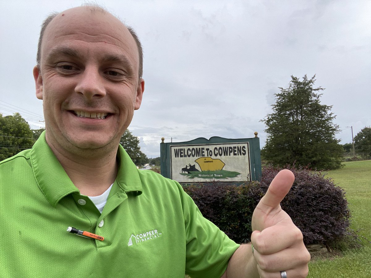 Cowpens South Carolina. I like the name of this town.