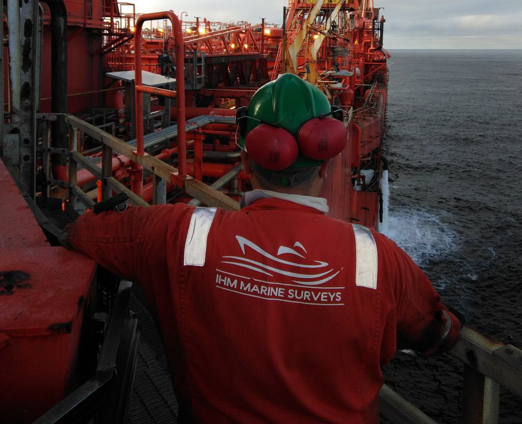 Photo of the week, from a recent Decommissioning IHM Survey, undertaken in the North Sea. For any Ship Recycling &amp; Decommissioning requirements please contact Rory Hipgrave on rory.hipgrave@ihmmarinesurveys.com 

#decommissioning #oilandgas #recycling #shipping #marine #northsea