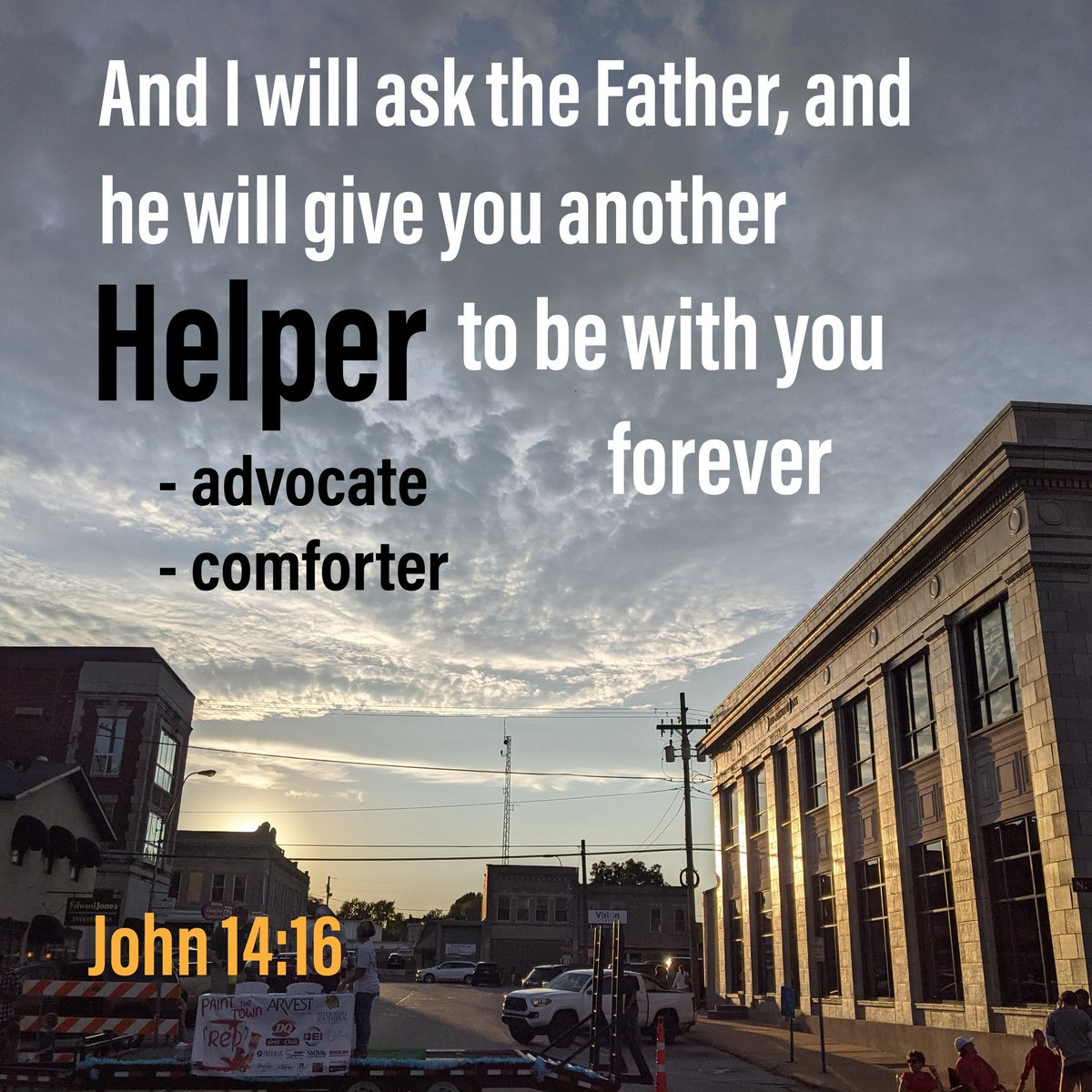 timwhite101's tweet photo. The greatest love, the closest friend, the best helper #Jesus https://t.co/RKVyGzIanO