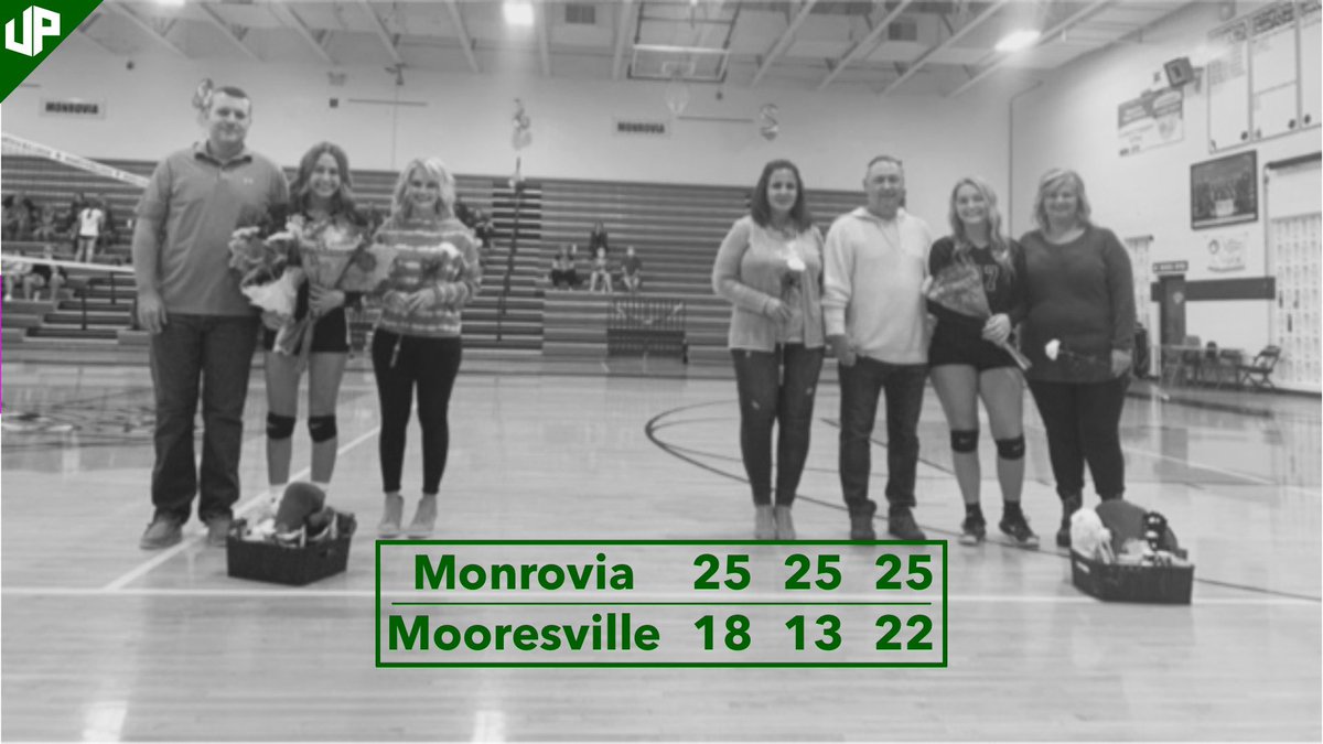 Senior Night 🧹 <a href="/MonroviaVball/">Monrovia Girls Volleyball</a> Lady Bulldogs close the week and regular season with a win….Sectionals 10/16 at 1:30pm at Tri-West