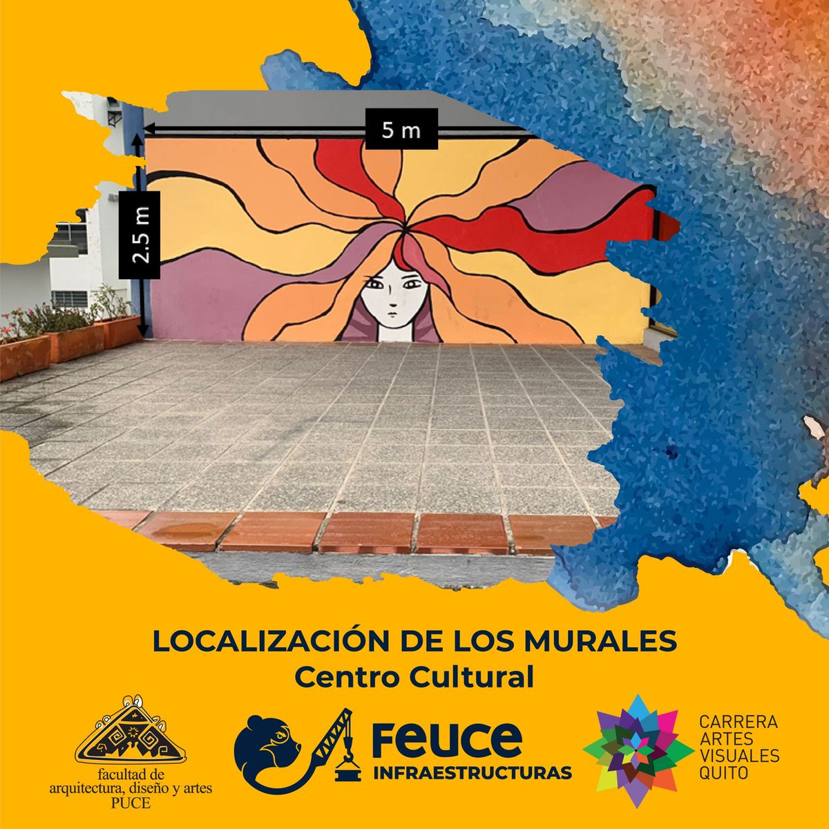 EducacionPUCE's tweet photo. 🚨Revisa aquí las bases de la convocatoria: https://t.co/CPyfnOgOb0

¡Juntos podemos llenar de arte la U! 
.
.
.
.
#SomosTodos
#NosDamosLaMano
#PUCE #FCIED
#FEUCE https://t.co/HmC7iUa3h0