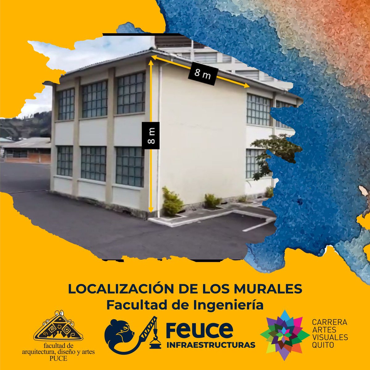 EducacionPUCE's tweet photo. 🚨Revisa aquí las bases de la convocatoria: https://t.co/CPyfnOgOb0

¡Juntos podemos llenar de arte la U! 
.
.
.
.
#SomosTodos
#NosDamosLaMano
#PUCE #FCIED
#FEUCE https://t.co/HmC7iUa3h0