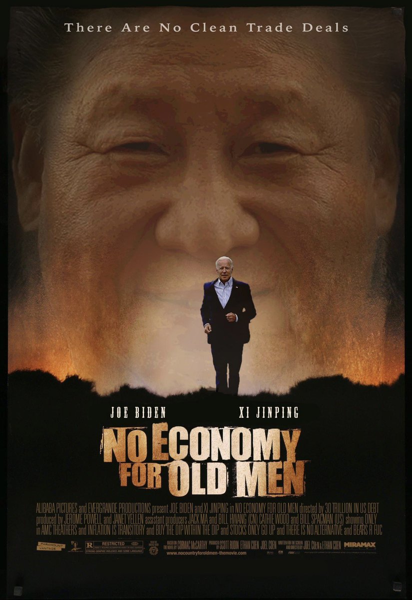 john_return's tweet photo. Fuck the CCP and Biden #noeconomyforoldmen #MEMES #dankmemes https://t.co/VKThqINCLL
