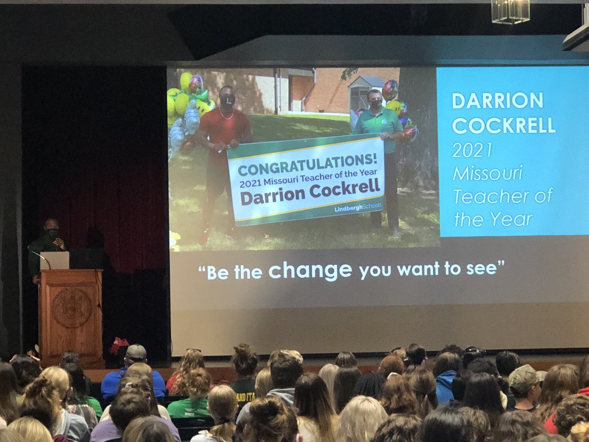 We had a great time at UCM today for the Future Teacher Academy conference. These students were able to see campus, network, and ask questions of current UCM students and staff. They even got to hear from the 2021 Missouri Teacher of the Year, Mr. D.C.! #BeTheChange