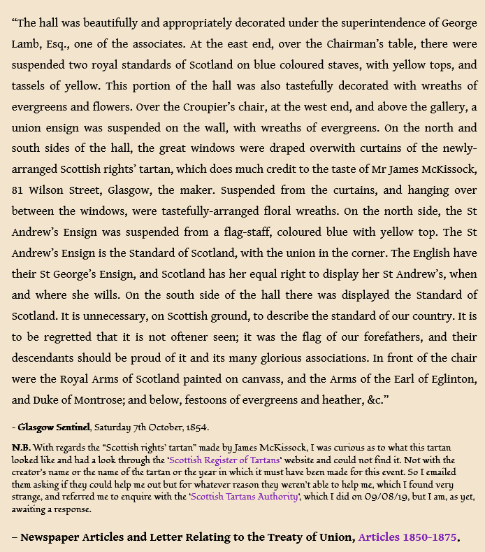 FlikeNoir's tweet photo. 7th of October
https://t.co/YB7lDHLggA
#OTD #OnThisDay #ScottishHistory #QueenMary #QueenOfScots #TreatyOfUnion #ScottishRightsTartan #TooLateForHomeRule https://t.co/QwPzlDMhHz