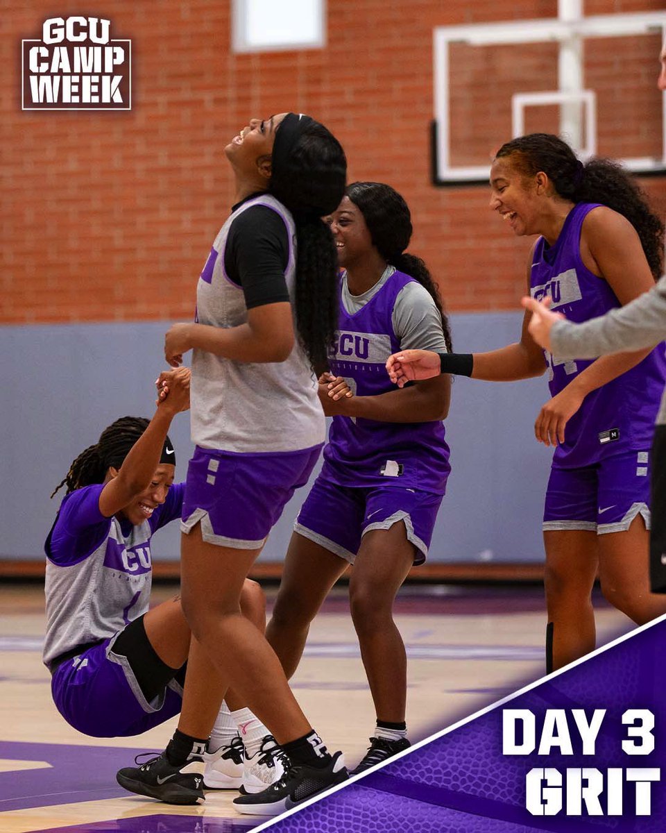 GCU_WBB's tweet image. Camp 𝔾ℝ𝕀𝕋 📸👊
#LopesUp // #CampWeek
