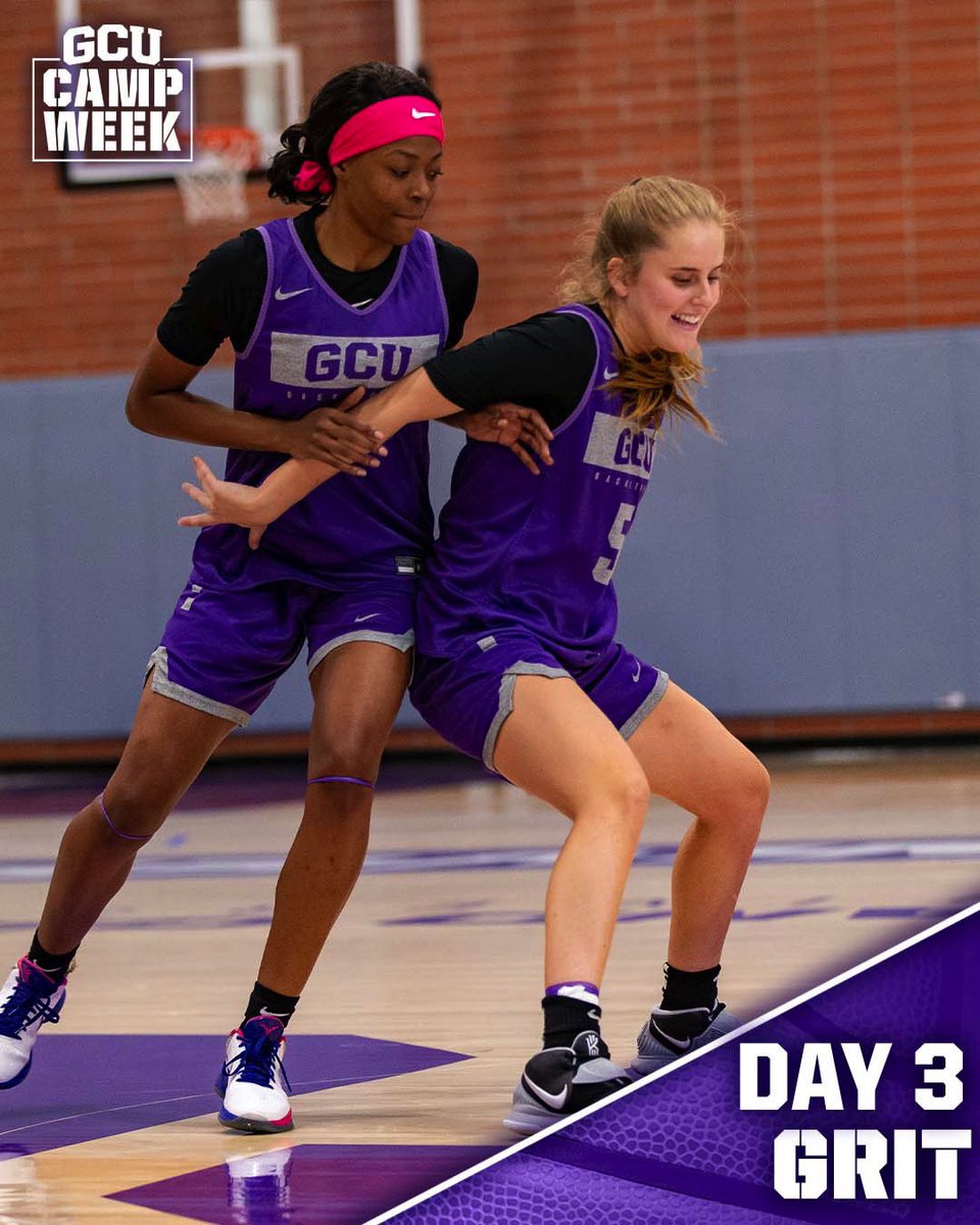 GCU_WBB's tweet image. Camp 𝔾ℝ𝕀𝕋 📸👊
#LopesUp // #CampWeek