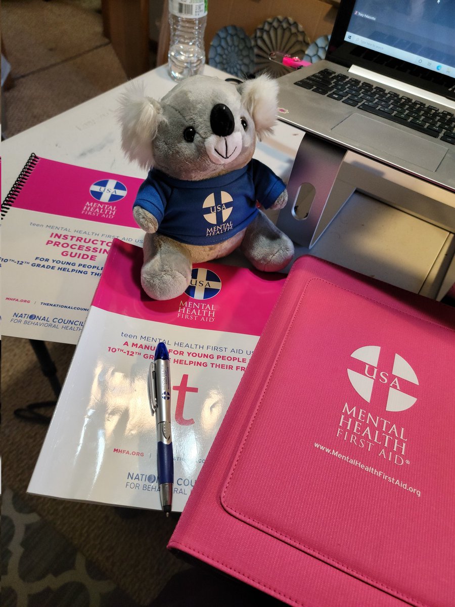 tpalazzotto's tweet photo. Officially a Teen Mental Health First Aid Instructor! Can't wait to start teaching this in schools in our area!Let's break the stigma!
#tMHFA @ladygaga @BTWFoundation #MentalHealthMatters #Students @NAMIErie #BornThisWayfoundation https://t.co/QaMyzSWWFx