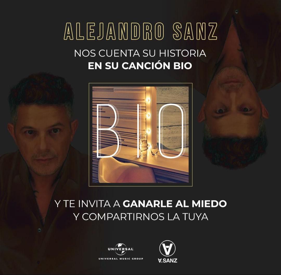 UMusicMexico's tweet photo. . @AlejandroSanz te invita a #GanarleAlMiedo junto a su nuevo sencillo #Bio.
Haz como #Sanz y cuéntanos tu historia: ¿Qué te llevó a este momento? Te leemos. https://t.co/AdhMO6oEOC