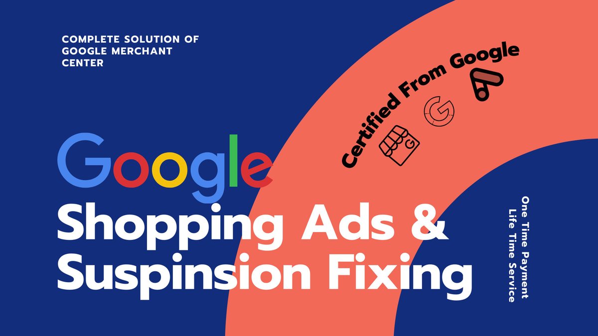 Are you Looking for someone Expert in setting up Google Merchant Center for Google Shopping Ads Campaign?
Do you want to boost your sales with Google Shopping Ads?
fiverr.com/share/xy5b0D
#shopping

#shoppingads

#googleshopping

#googleshoppingads 

#adwords

#googleads
