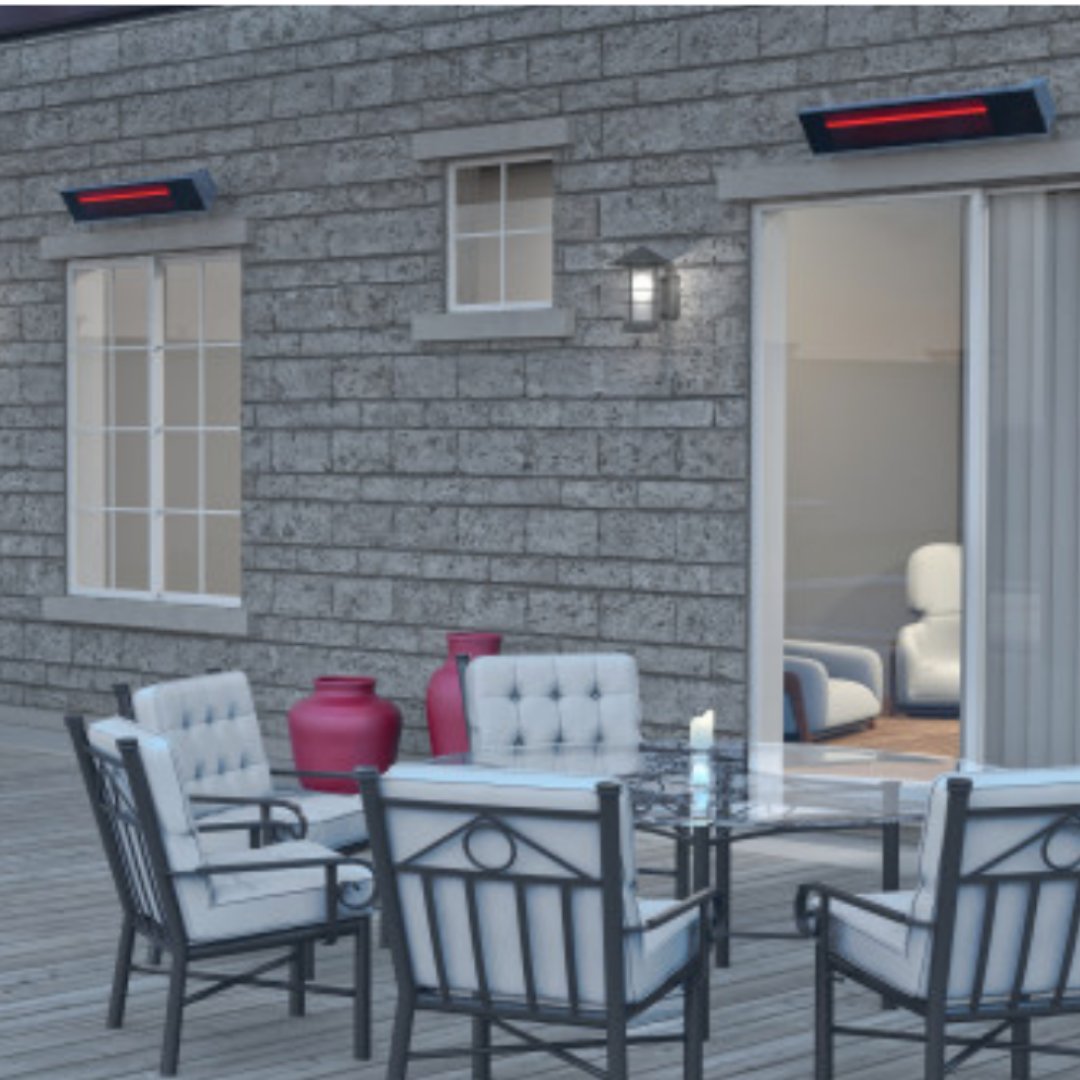 Dimplex_NA's tweet image. The seasons are beginning to change! Are you ready for fall? Install a Dimplex Infrared Radiant Outdoor Electric Heater before the weather starts to cool so you’re prepared for outdoor fun in any season. 

 #Dimplexna #Dimplex #heating #electricheating #electricheat #heat