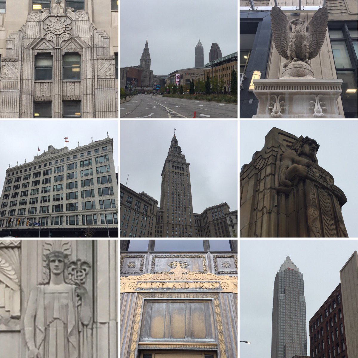 Taking a Midwest Road Trip en route to a visit back home with a first stop in Cleveland, OH. Let’s talk about the architecture. This city is a treasure trove of Art Deco design including the bridge that inspired the new Cleveland Guardians. #Cleveland #ArtDeco https://t.co/PsH0SUDHrX