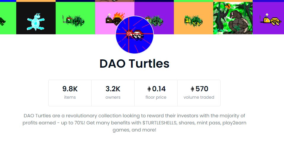What <a href="/opensea/">OpenSea</a> Did to DAO Turtles was Unethical and Unfair . We as a community should retaliate and all buy as many Turtles as we can when they start trading! 2 ETH Floor by the weekend !! 🚀🚀#freetheturtles #DAOTurtles <a href="/DAO_Turtles/">DAO Turtles</a> Like ,Respond with Emoji ,RT,Begin Movement!