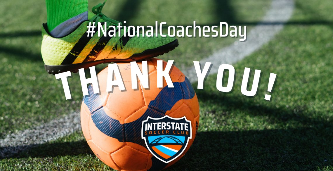 interstate_sc's tweet photo. ⚽⚽ We wanted to take a moment to thank ALL of our Coaches for the countless hours of preparation and instruction they provide our athletes.  We are extremely grateful to have you on our team and look forward to what the future holds! ⚽⚽ https://t.co/7uLUmQjjm3