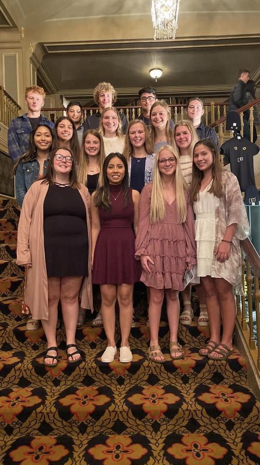 WestSiouxCSD's tweet photo. National Honor Society attending CATS tonight at the Orpheum Theatre #westsioux https://t.co/e7FdNJmGEF