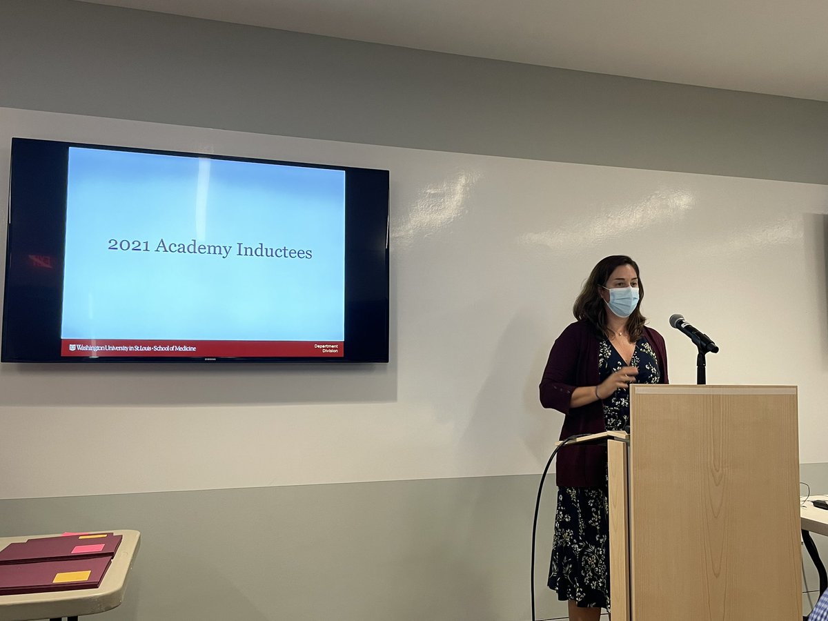 WashUAcadEd's tweet photo. 🥳🎉🩺🔬🧠🎉Amazing turnout in person &amp; virtually at our first ever hybrid @WUSTLmed @WashUAcadEd #EducationDay event! So many fabulous speakers &amp; congrats to all new inductees &amp; award winners.  Much to celebrate in #MedEd! Great job #MichelleMillerThomas @dcoscomd &amp; #SteveTaff! https://t.co/FgEc76CfiQ