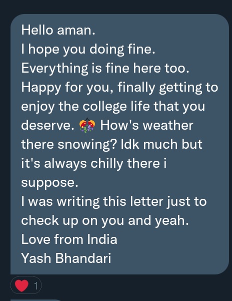 Feeling grateful 😙