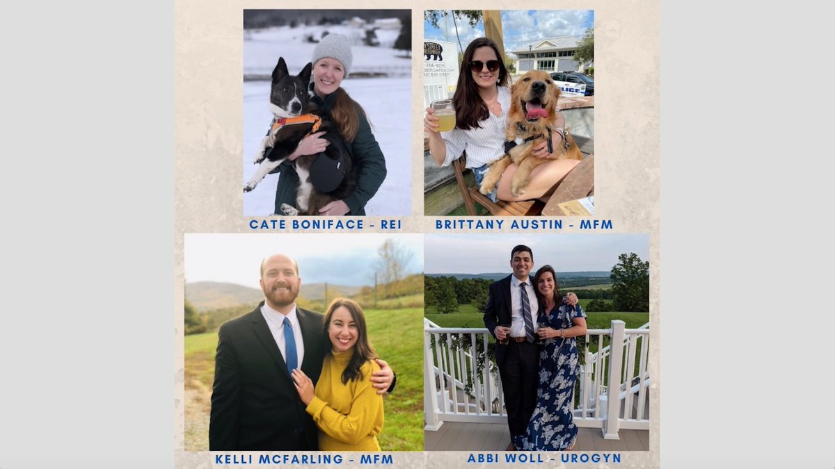 MUSC_OBGYN_Res's tweet photo. CONGRATS to our chiefs on their amazing fellowship matches!! We're so proud of you &amp; can't wait to see all you will accomplish in this next phase of training!
📍Cate Boniface: REI, Univ of VT
📍Abbi Woll: UroGyn, Duke
📍Brittany Austin: MFM, MUSC
📍 Kelli McFarling: MFM, MUSC https://t.co/BooAGADnhU
