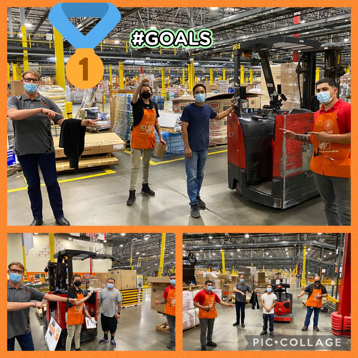 Jo_Wilk_5641's tweet photo. Key 2 Safety Engagement Walk - 🚨🍊🚨🍊 - COH fun with Leaders and Associates -  Safety Squad Goals #safetyfirst @JonathanW_HD @al5641hrg @AnthonyGTHD @THDSafetyMan @CBotnick6950 @KyleCorbinHD @scap_1 @lajacska01 https://t.co/080T6fmhRk