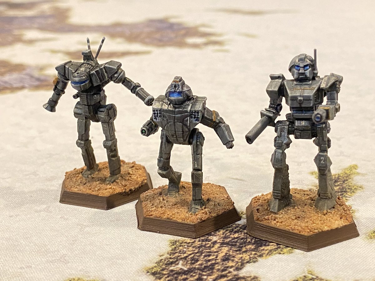 1000FootGeneral's tweet photo. Finished up some mook mechs. https://t.co/elwwIPDEQg