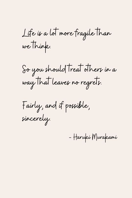 MoveMeQuotes's tweet photo. Leave no regrets. https://t.co/WV3UyqXl5U