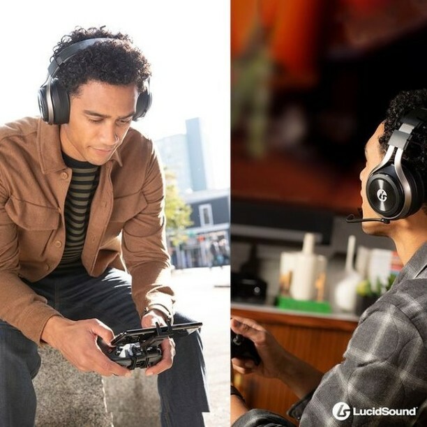 BluemouthInt's tweet photo. Be it from home or on the go, the LS50X by @lucidsoundaudio provides you with wireless premium sound for any situation!
.
#lucidsound #ls50x #gaming #headset #bluemouth #bluemouthinteractive https://t.co/Dl9tbMbygr https://t.co/tyKNn1vxxK