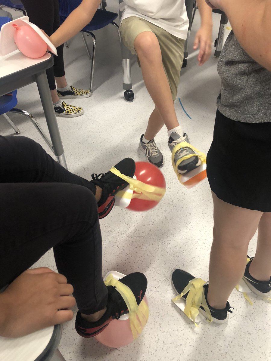 Club Invention 5th Grade: Gone Like LeBron! Our students measured how high they can jump! Students then created and experimented with their creation to see if it made them jump any higher! We saw shoe additions, balloons, wings… you name it! <a href="/SunnyvaleInt/">Sunnyvale Intermediate School</a>