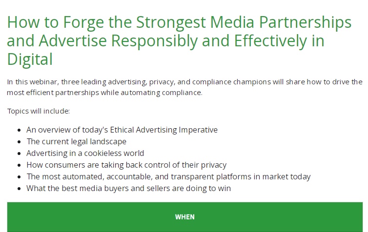 Register now for the October 13th <a href="/ANAmarketers/">The ANA</a> ' webinar —  How to Forge the Strongest Media Partnerships and Advertise Responsibly and Effectively in Digital —  featuring experts from <a href="/NYIAXInc/">NYIAX, Inc</a>, <a href="/UMWorldwide/">UM Worldwide</a> and <a href="/brave/">Brave</a> ana.net/webinars/show?…