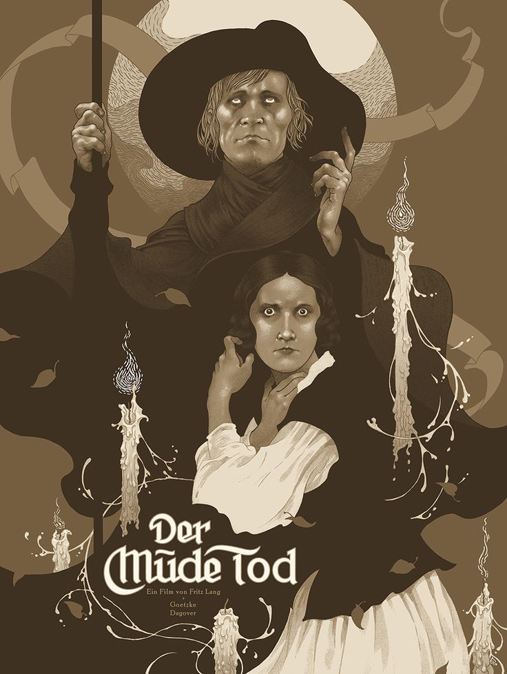 SemetraRhodes's tweet photo. This is BIG one! #HorrorReleased Oct. 6: DESTINY (Der Müde Tod), 100th ANNIVERSARY! Premiered in Berlin, Germany on this day in 1921. Dr: Fritz Lang. Wr: Fritz Lang &amp; Thea von Harbou. We are fortunate that the film survives &amp; is  available. Modern trailer: https://t.co/7AOrGJQCpQ https://t.co/4mmgvtZX7T