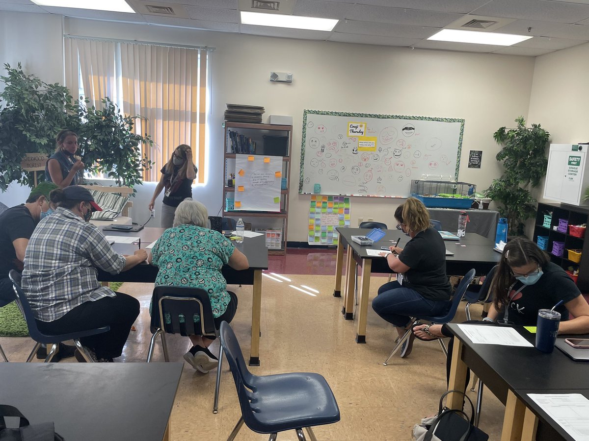 Middle School teachers engaged in station rotations with thoughtful convo on differentiated instruction around content, process and product and sharing of pictures of practice on strategies to support our diverse learners  <a href="/NBMIDDLE/">NBPS MIDDLE SCHOOL</a>