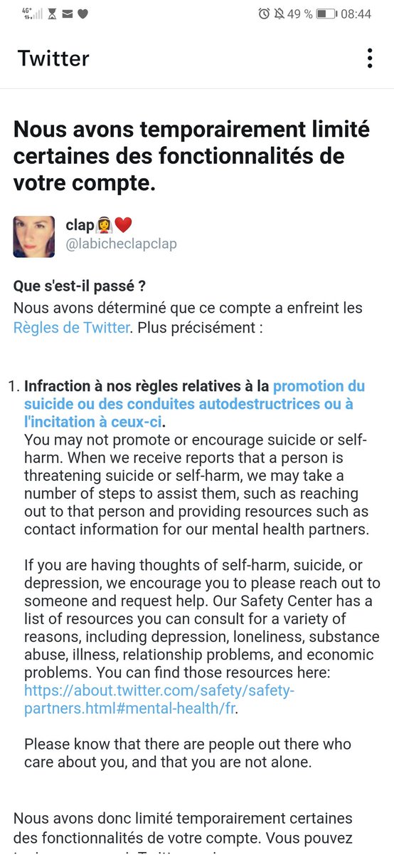 Clapinette2's tweet photo. J commence fort ma journée moi tiens😳😭😭 https://t.co/ApjQvqQucV