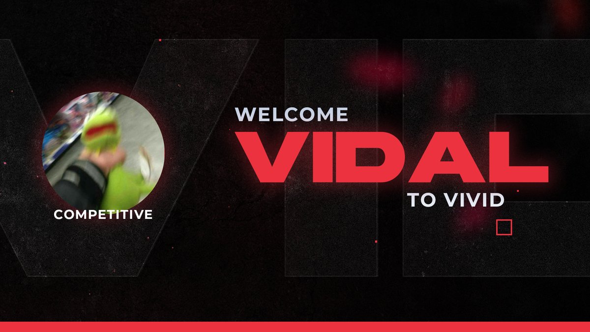 teamvividup's tweet photo. 📝| Let's Welcome our New Fortnite Competitive Player!🤩🥳

@vidalwd 

#VIVIDUP 
#VIVIDONTOP 
#VIVID https://t.co/oksR0fmSH3
