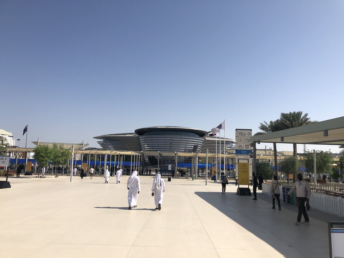 BenBailey641's tweet photo. Great to get to #Expo2020Dubai for the launch of the Expo 202 Universities Programme. Mobility Pavilion looks great and a fantastic welcome from Dean who leads the programme. https://t.co/3Fj7nvOKrM