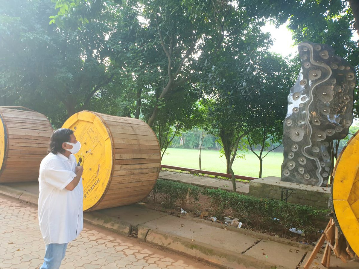 achyuta_samanta's tweet photo. I always combine my morning walk with review work of construction and infrastructure at @KIITUniversity , @kissfoundation &amp; @KIMSBBSR. Sometimes, I get amazed when I see what has been accomplished in such a short span of time. https://t.co/jzY75jy010