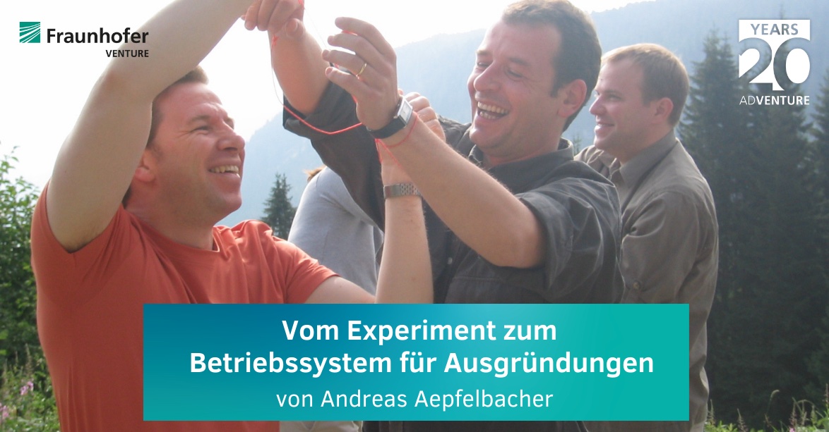 fraunhofervc's tweet photo. Mut, Experimentierfreude und schnelles Lernen aus Erfolgen und Fehlern: Andreas Aepefelbacher, Leiter unseres Investment-Manager-Teams, blickt zurück auf 20 Jahre Ausgründungen aus der Spitzenforschung: https://t.co/taSpknqmKn

#fraunhofer #techtransfer #WeKnowTransfer #startup https://t.co/QjCu8sy96o