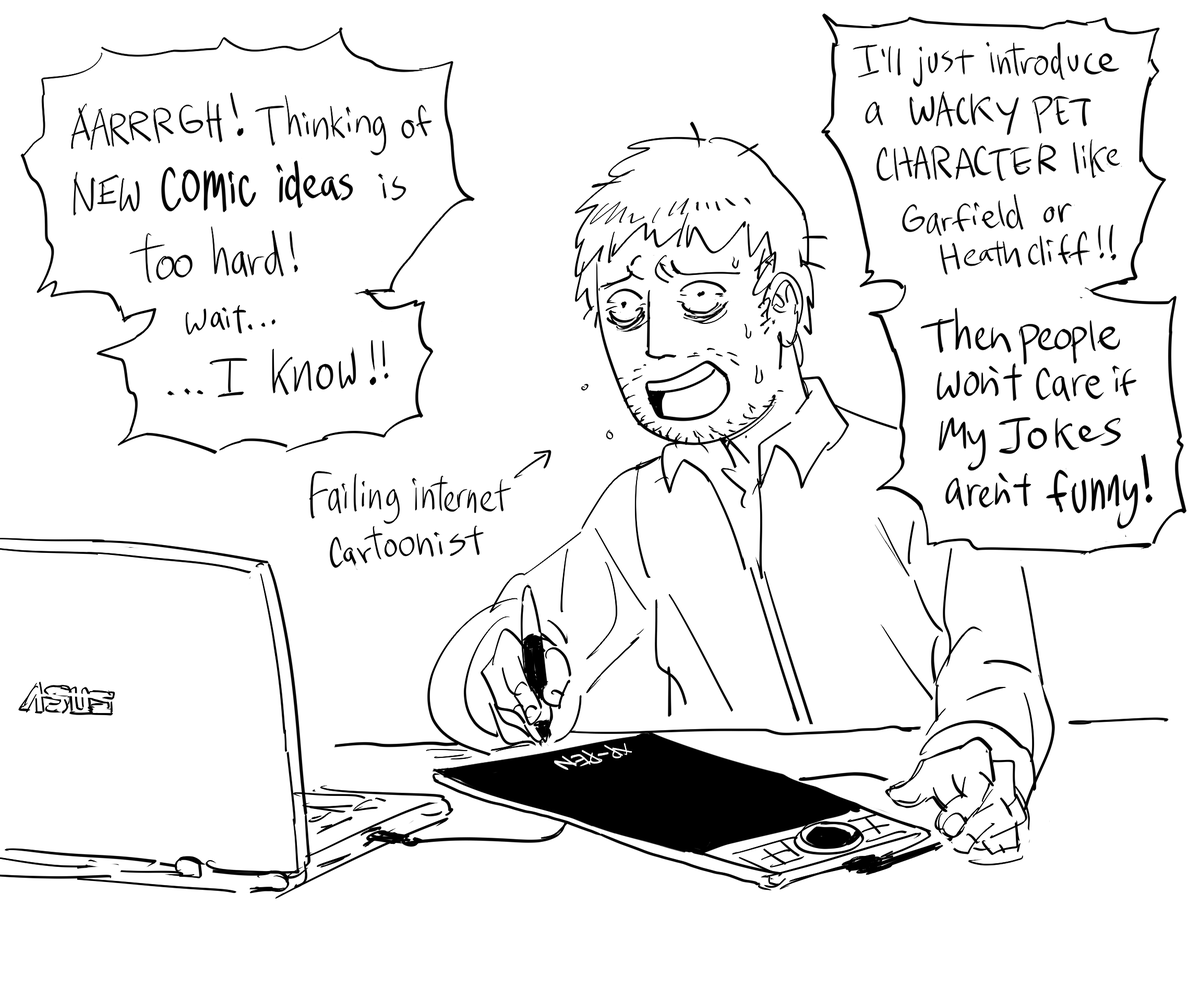Patreon request: Local man obtains cat girl.

If I start by making meta-commentary about my jokes not being funny, nobody can complain about my jokes not being funny. 300 IQ plays. 