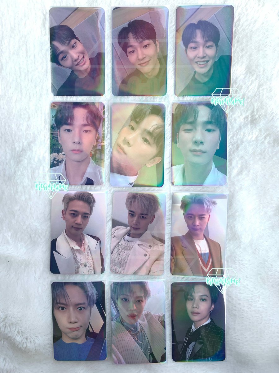 Ridhaflame's tweet photo. 💎SHINee photocard
.finally completed.🥲
#owhat bene Photocard
#SHINee #Onew #Key #Minho #Taemin #Jonghyun🌙 https://t.co/5MDlGeE2Lx