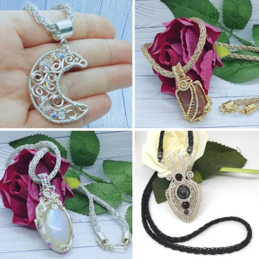 Just thought I'd show off range of pendants available in my tbch shop. Each one is hand woven and unique. These would make lovely presents as the recipient definitely won't have the same one already 😊
thebritishcrafthouse.co.uk/shop/the-elega…
#tbch #christmasiscoming #giftideas #jewellerydesign