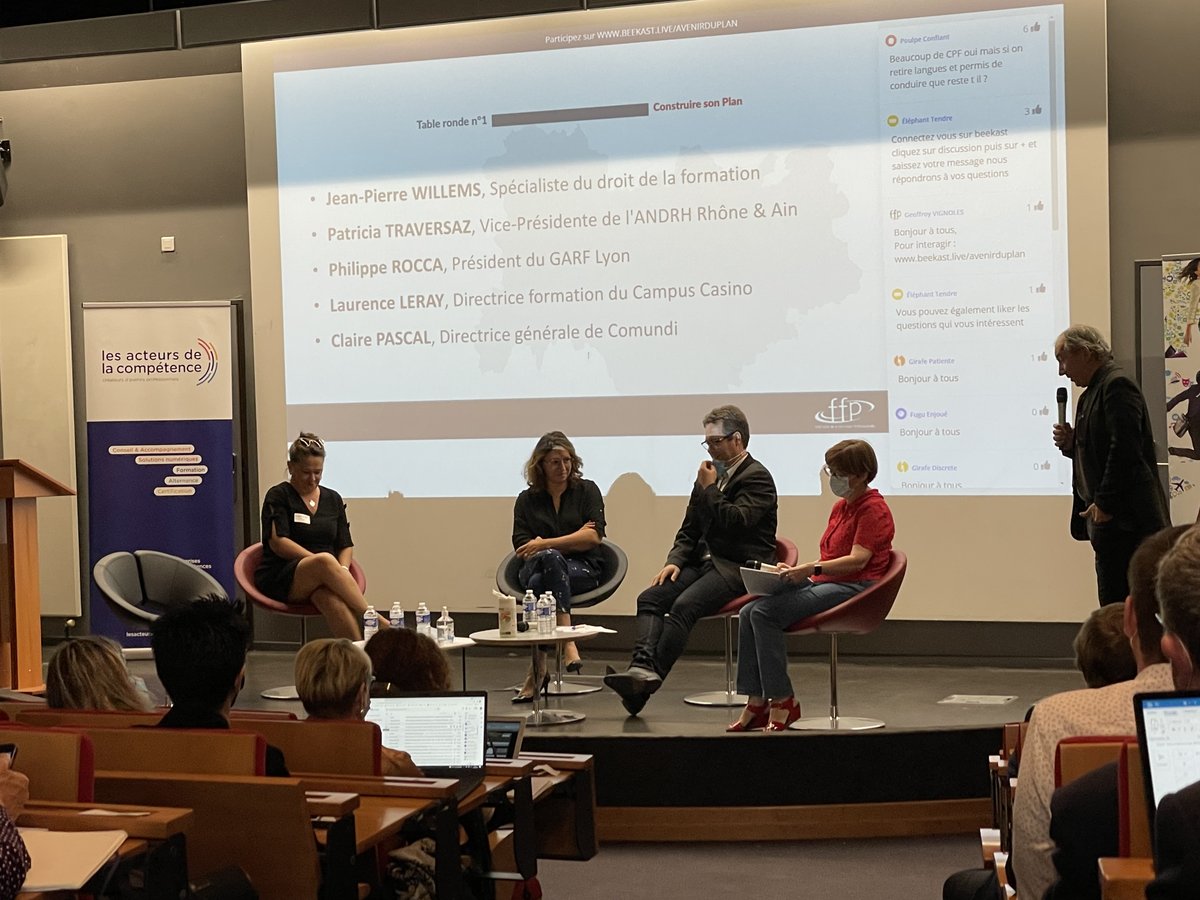 [Retour en image] La montée en puissance du distanciel : Le distanciel permet de se rapprocher de la situation et du lieu de travail