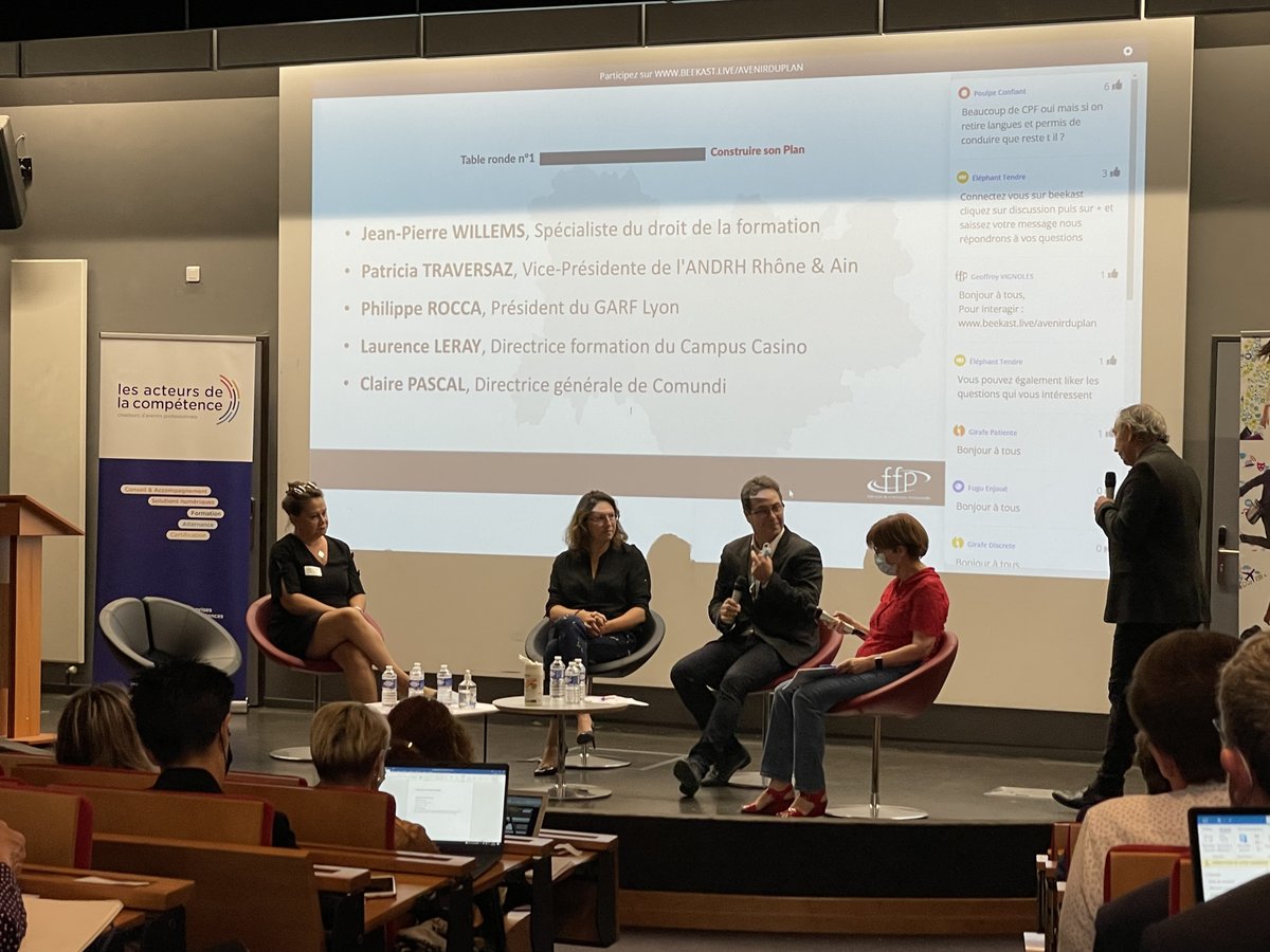 [Retour en image] Avoir une plus grande liberté sur les moyens pédagogiques permet de se concentrer sur la finalité : La compétence.