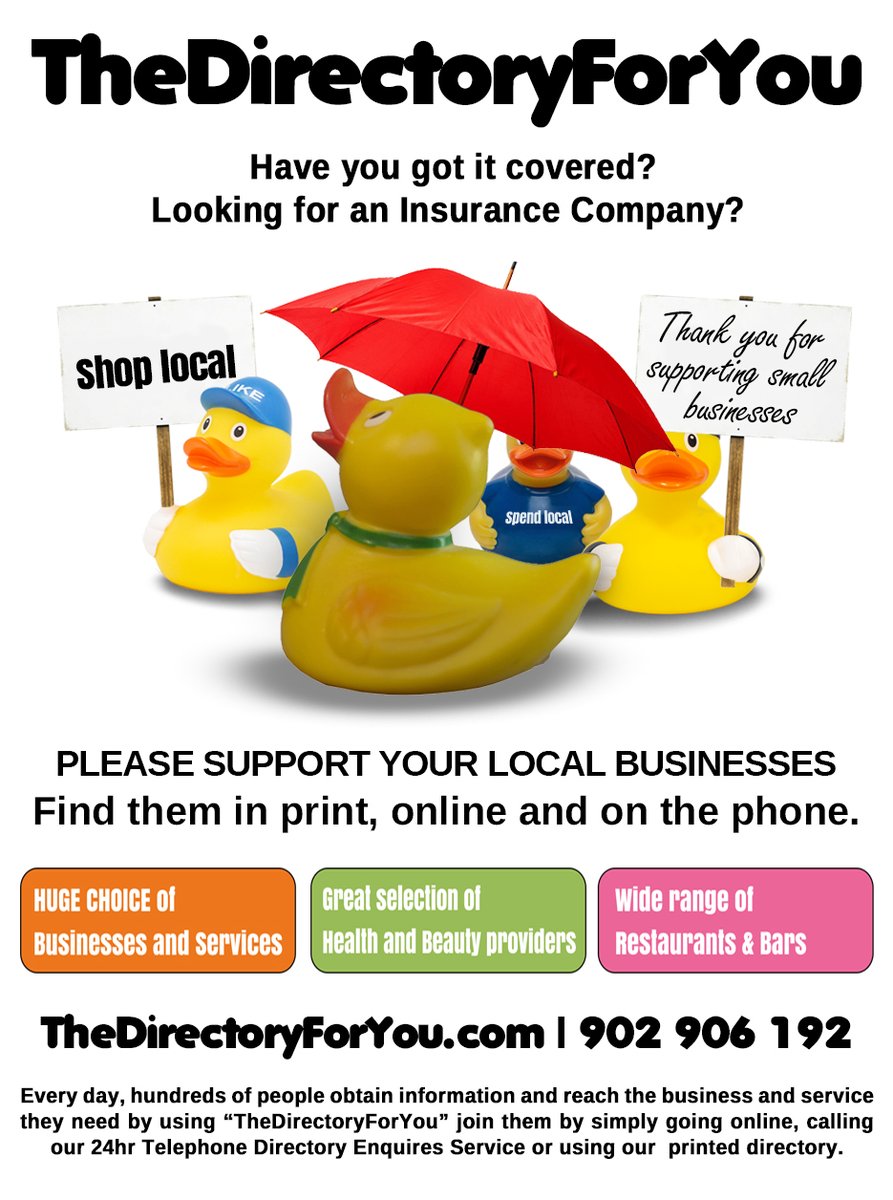 DirectorySpain's tweet image. FIND MORE GREAT BUSINESSES IN YOUR LOCAL PRINTED DIRECTORY, CLICK BELOW TO VIEW THEM ONLINE, OR PICK UP YOUR COPY TODAY!
 issuu.com/thedirectoryfo…