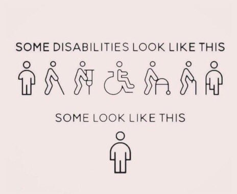 The one thing *every* disabled person has in common is that our heads do not attach to our bodies.