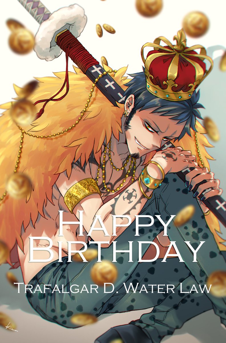 Kizna Onepiece ワンピース ロー誕生祭21 トラファルガー ロー誕生祭21 トラファルガー ロー生誕祭21 趕上了美國時間的10月6日 ローくん誕生日おめでとう 太在意那個位置所以刪了再重新上載