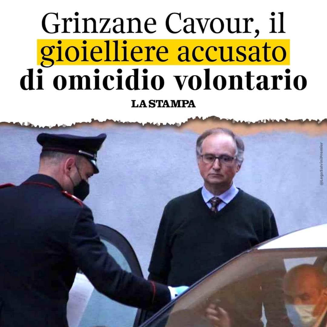 AlessioColzani's tweet photo. 😡 IL #GIOIELLIERE SI ERA #DIFESO DAI LADRI: ORA È ACCUSATO DI #OMICIDIO VOLONTARIO
@matteosalvinimi: "Solidarietà e vicinanza al gioielliere Mario Roggero da parte mia e della Lega. La difesa è sempre legittima". https://t.co/q37r8yeBUr