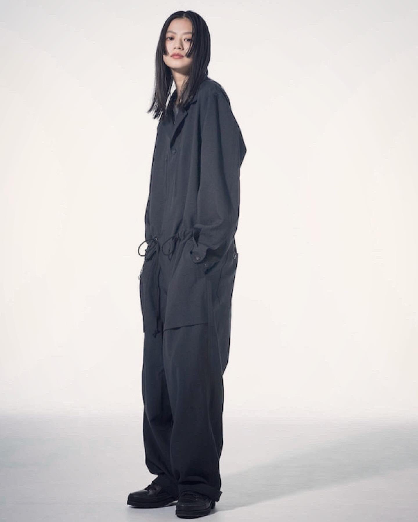 a*可様 最終価格 未使用Y's YOHJI YAMAMOTOジャンプスーツ1 YOHJI YAMAMOTO フーデッドジャンプスーツ | HUES 福岡セレクト