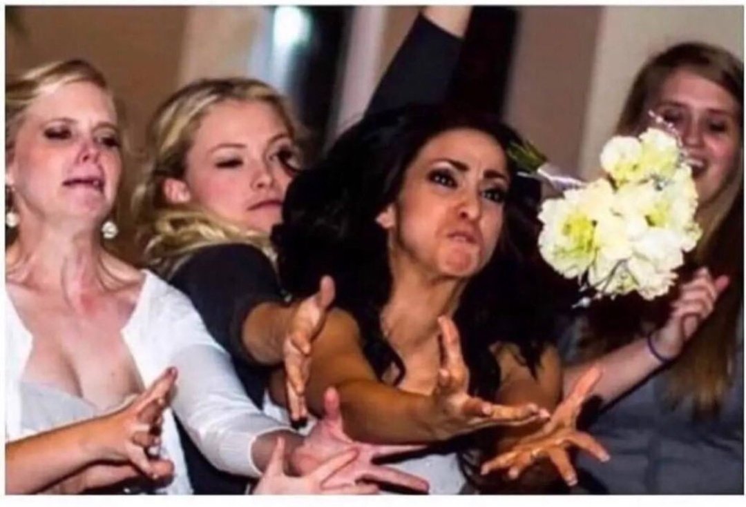 *Another cousin gets married*
My mom on my behalf: