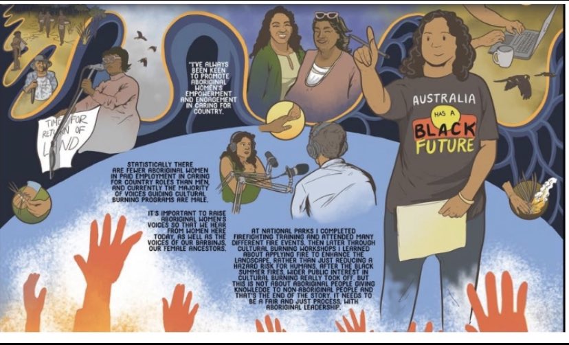 👉🏻six amazing #culturalburning stories from southern Australia! Thanks to <a href="/bhiamie/">Bhiamie Williamson</a> <a href="/nessscavvv/">Vanessa Cavanagh</a> <a href="/bnhcrc/">BNHCRC</a> <a href="/HazardsResearch/">Natural Hazards Research Australia</a> <a href="/nicoleMcomix/">single Mothra of 3</a> Lani Balzan &amp; others. I’m so proud to have been part of their creation. <a href="/westsyduics/">Institute for Culture and Society (ICS)</a> @ANUFennerSchool 

bit.ly/3DlPfiO