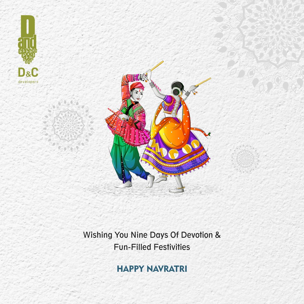 DandCDevelopers's tweet photo. D&C wishes you a joyful Navratri! May you receive the blessings of peace, good health, prosperity, and harmony.
#DandC #DandCDevelopers #RealEstate #HappyNavratri #Navratri #Navratri2021 https://t.co/jB4MefFWo9